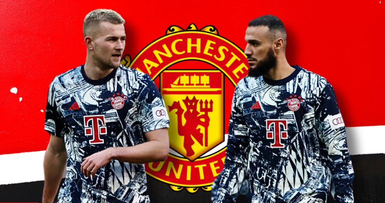 Man Utd mengajukan tawaran ganda untuk De Ligt dan Mazraoui