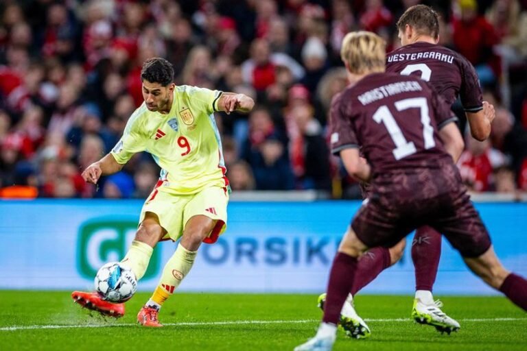 Man of the Match Denmark vs Spanyol: Ayoze Perez